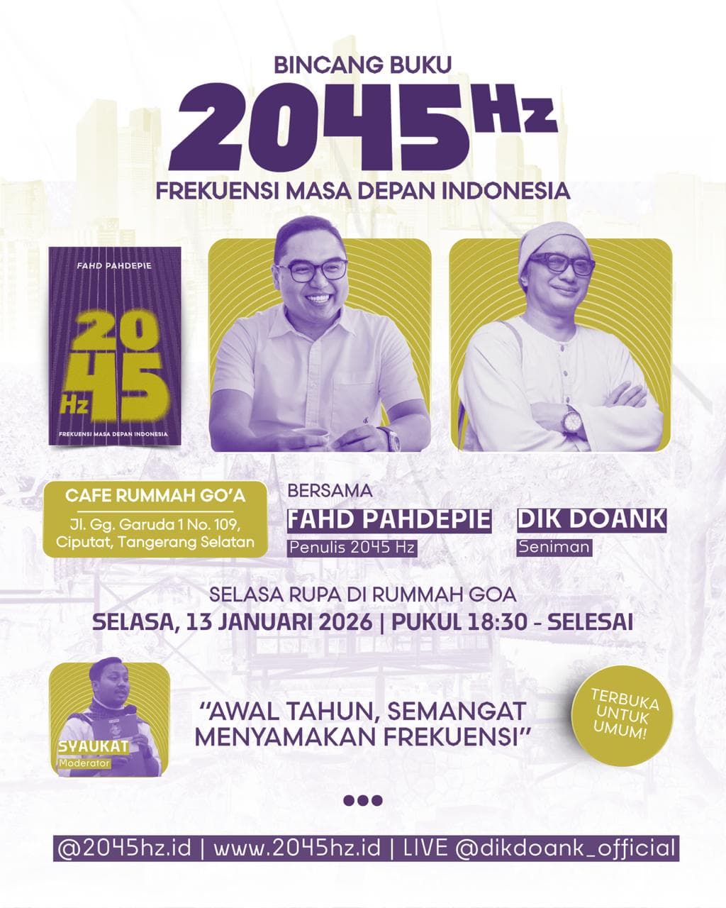 Selasa Rupa di Rummah Go'A