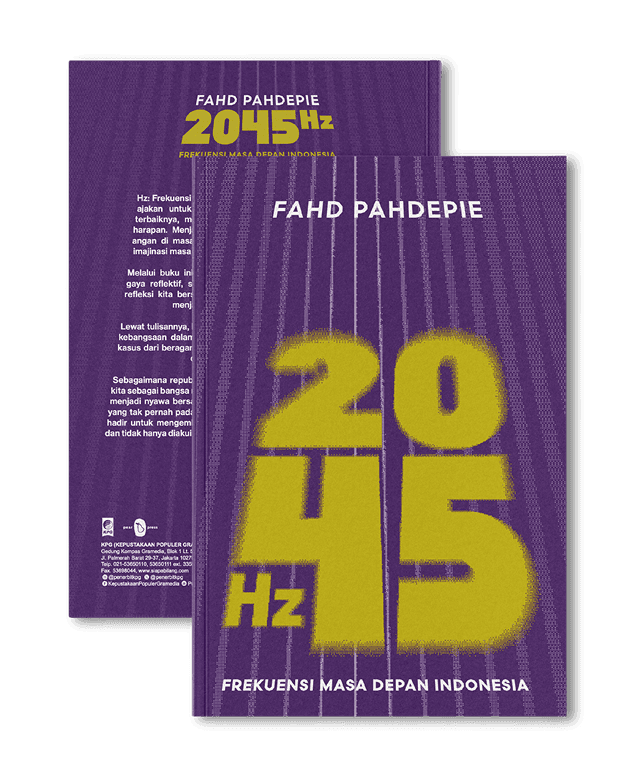 Buku 2045Hz karya Fahd Pahdepie